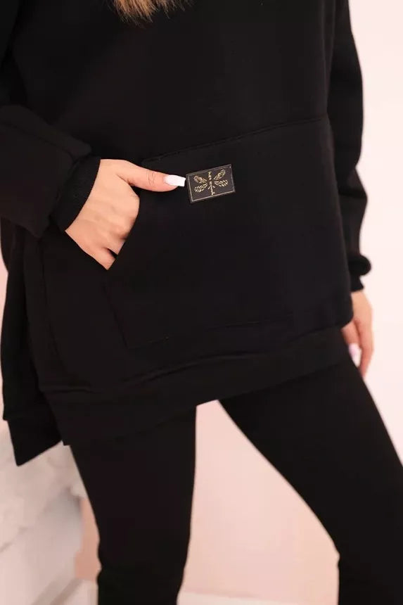 Women's black Solar set.