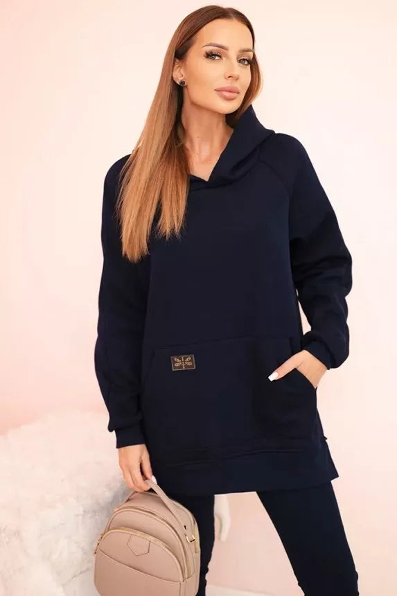 Women's dark blue Solar suit.