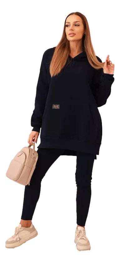 Women's dark blue Solar suit.