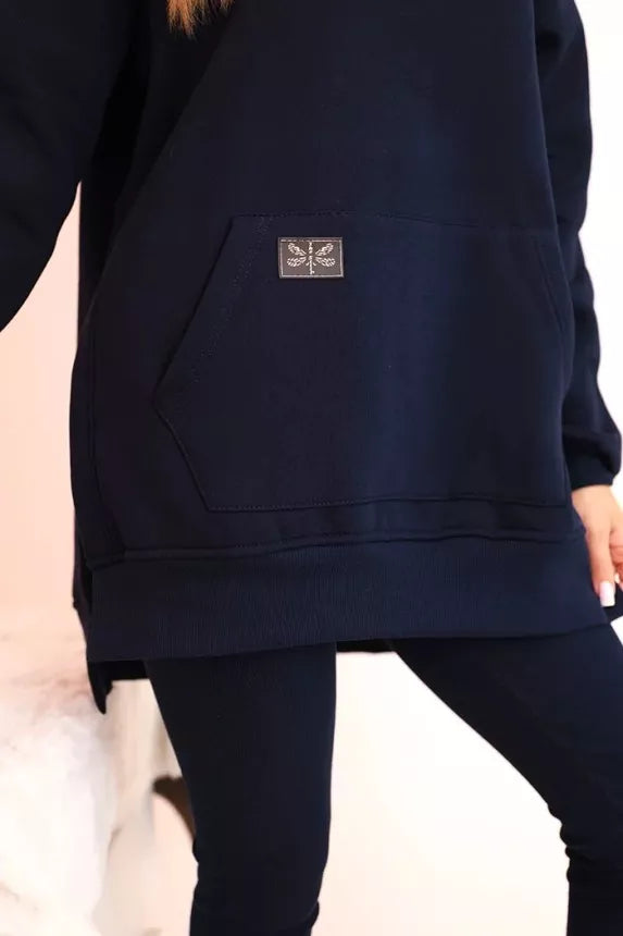 Women's dark blue Solar suit.