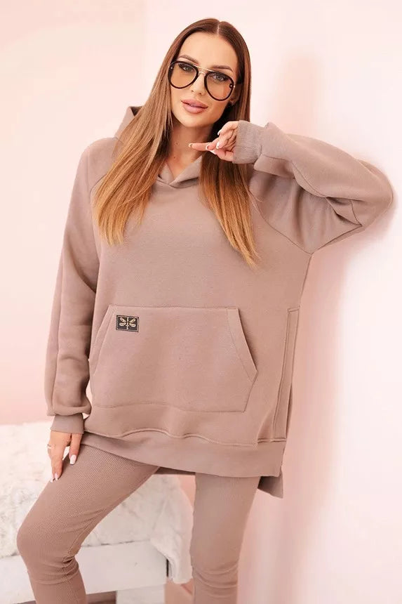 Women's dark brown Solar suit.