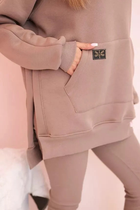 Women's dark brown Solar suit.