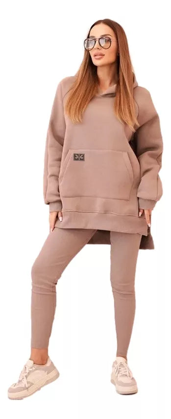 Women's dark brown Solar suit.