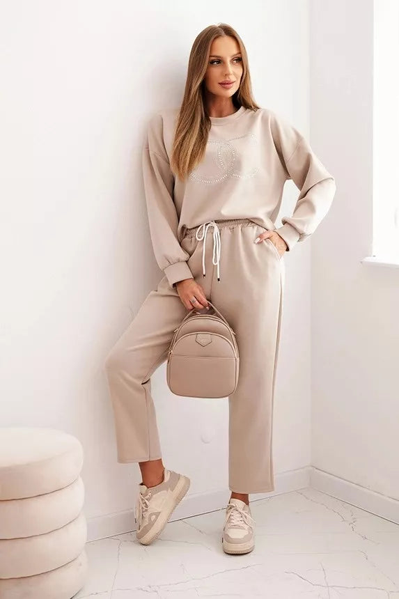 Women's brownish Ring set.