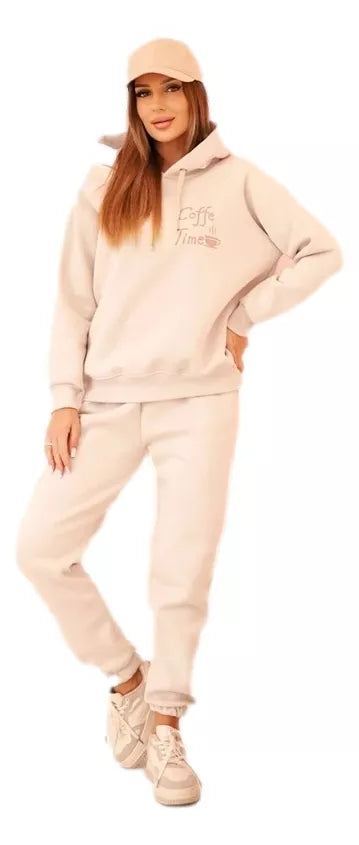 Women's brown Coffe set.