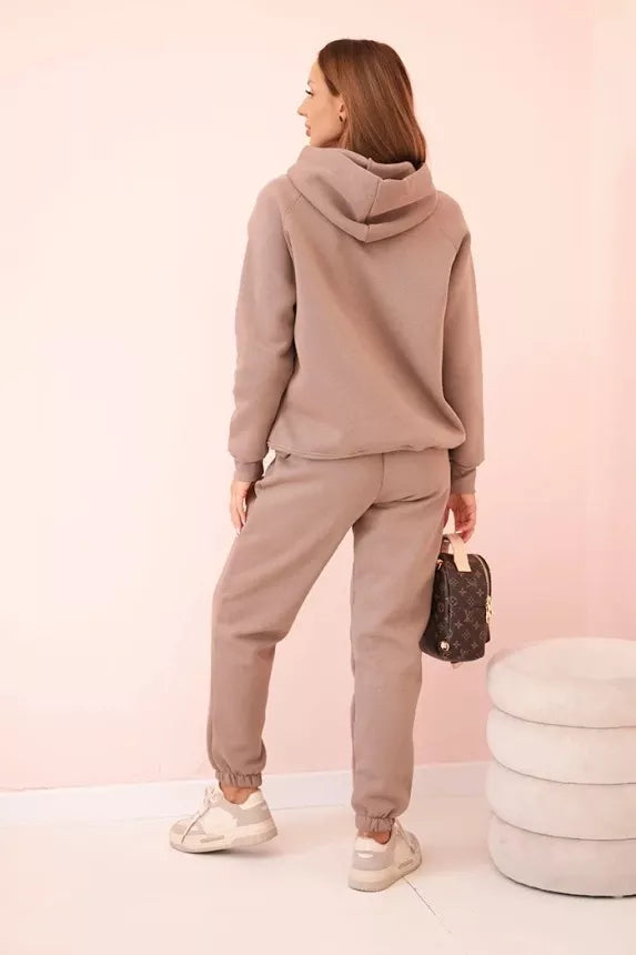 Women's dark brown Coffe set.