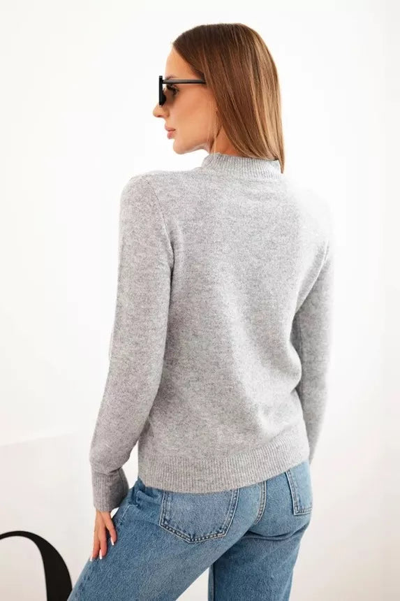 Women's gray sweater Eden