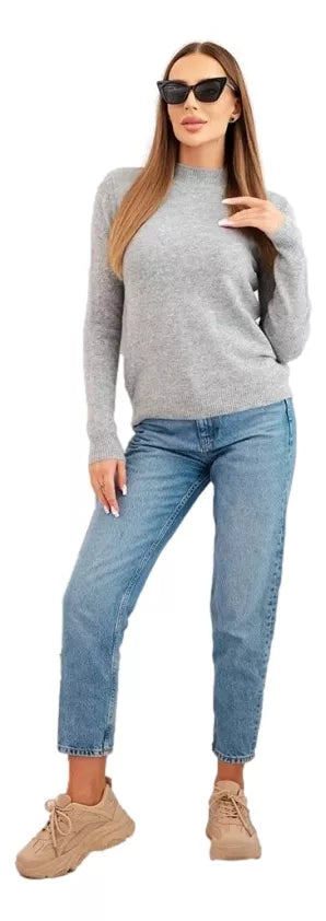 Women's gray sweater Eden