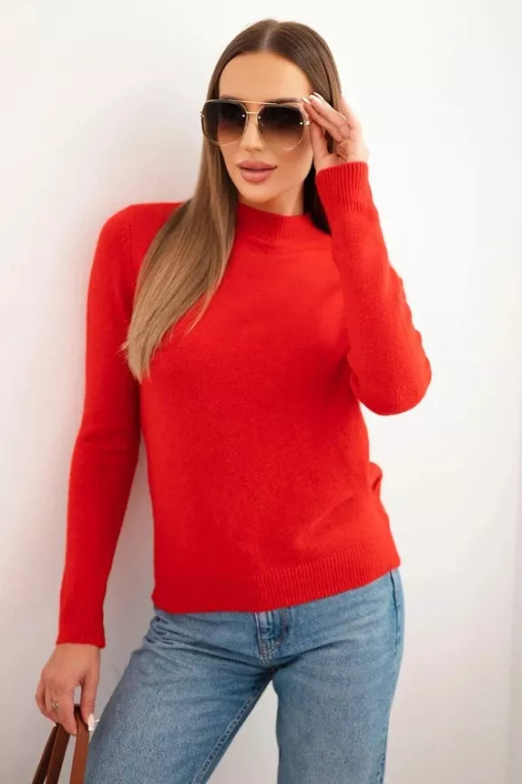 Women's red sweater Eden