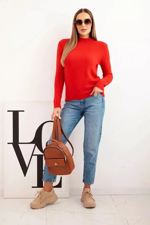 Women's red sweater Eden