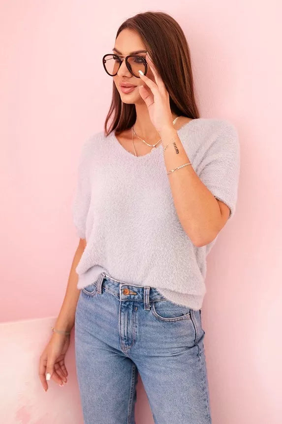 Women's gray sweater Cloud