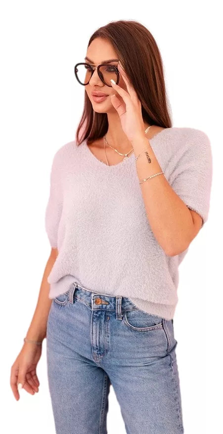 Women's gray sweater Cloud