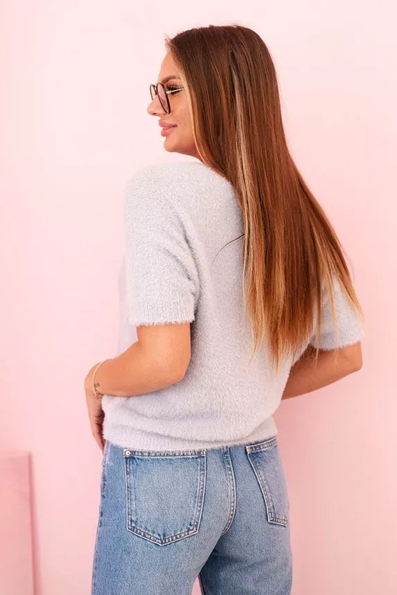 Women's gray sweater Cloud