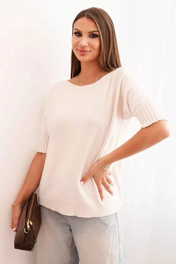 Women's brown sweater Aleta