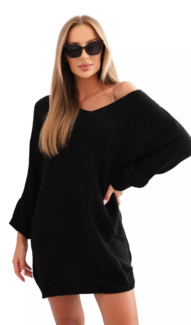 Women's black dress Calon