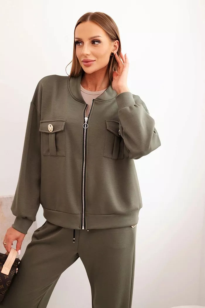 Women's khaki set Marbel