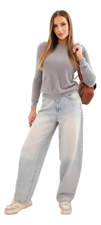 Women's gray sweater Luxor 