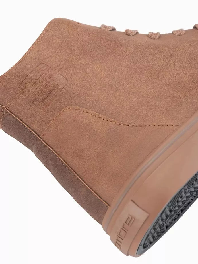 Men's brown casual shoes Ombra