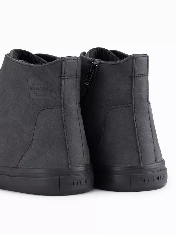 Men's black casual shoes Ombra