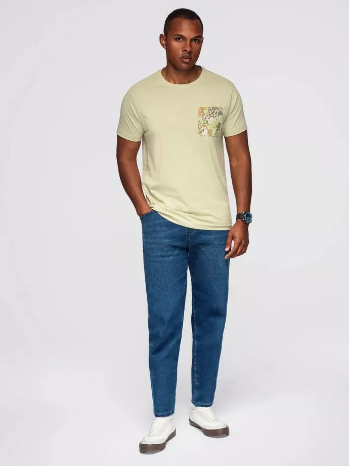 Men's light green T-shirt David