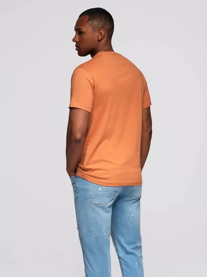 Men's orange T-shirt David