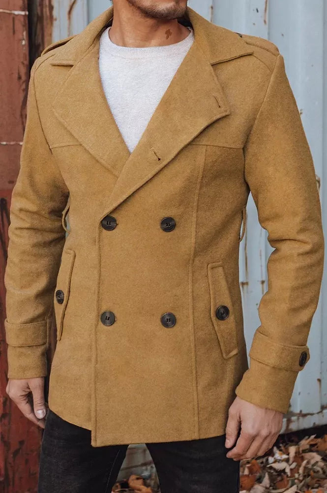 Men's brown coat Arlos