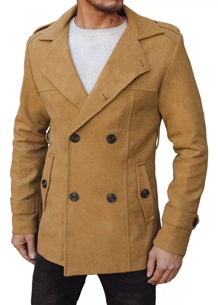Men's brown coat Arlos