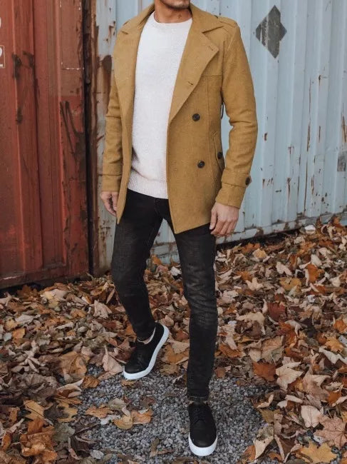 Men's brown coat Arlos