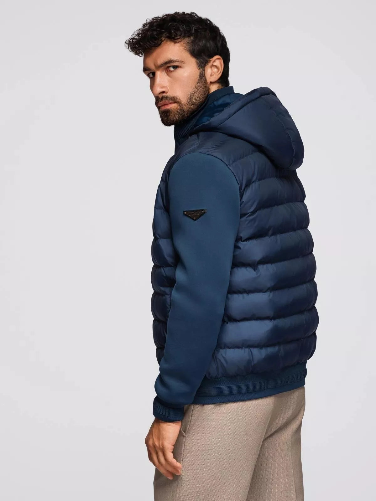 Men's dark blue jacket Marly