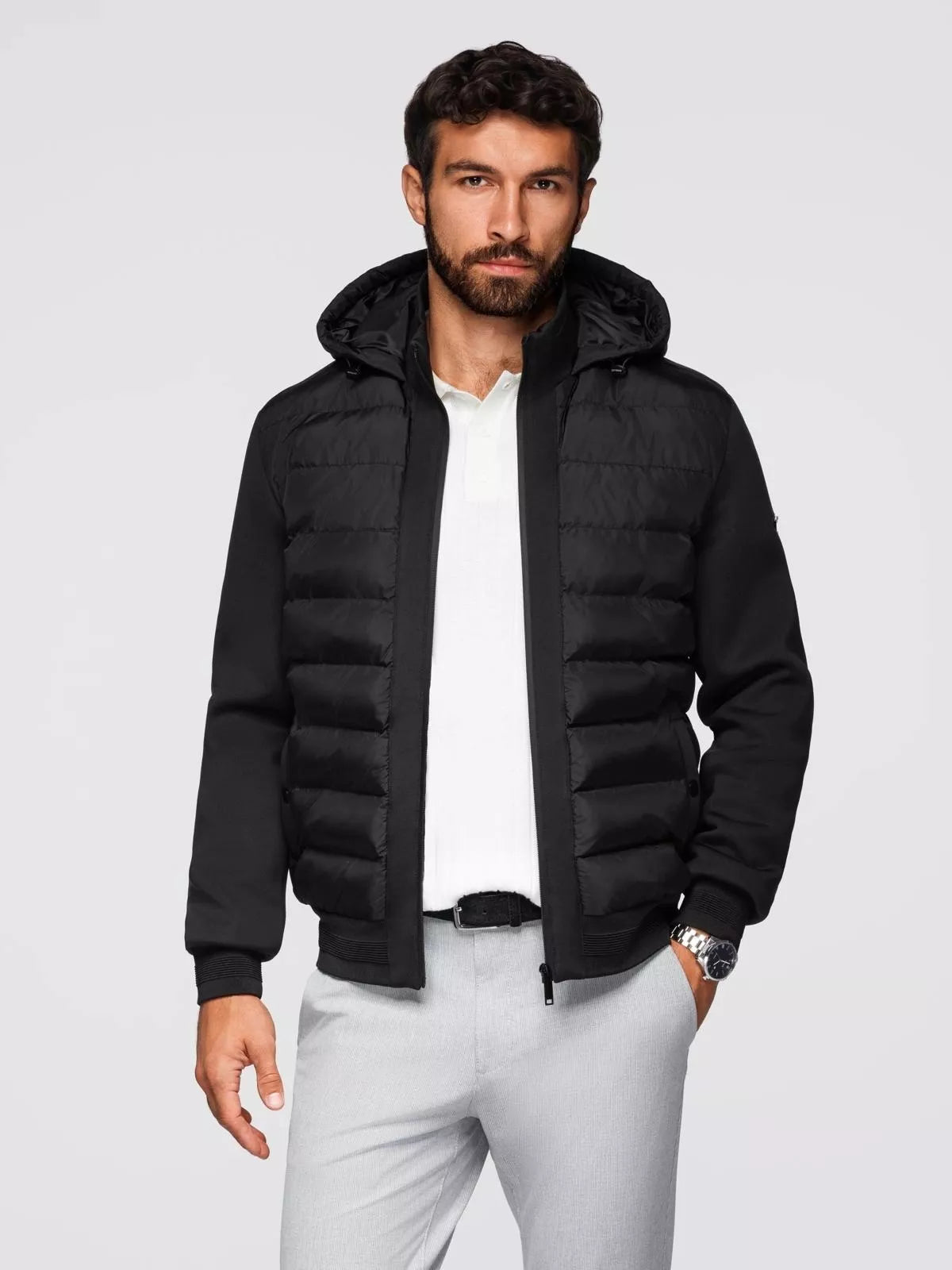 Men's black jacket Marly