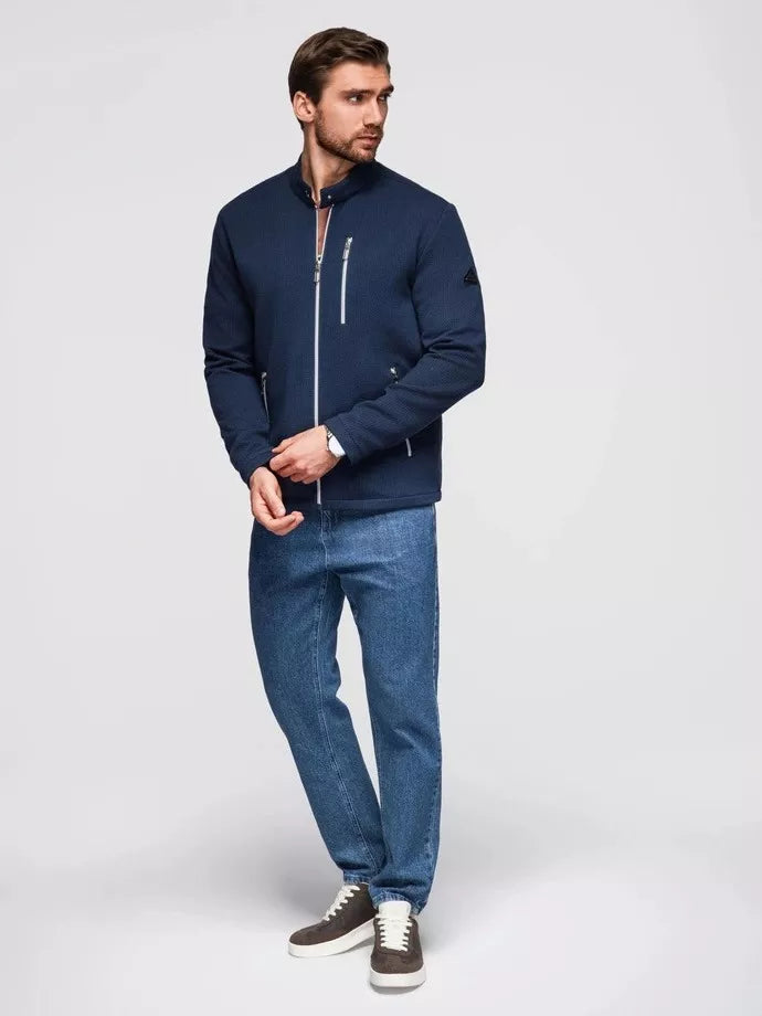 Men's dark blue jacket Aron 