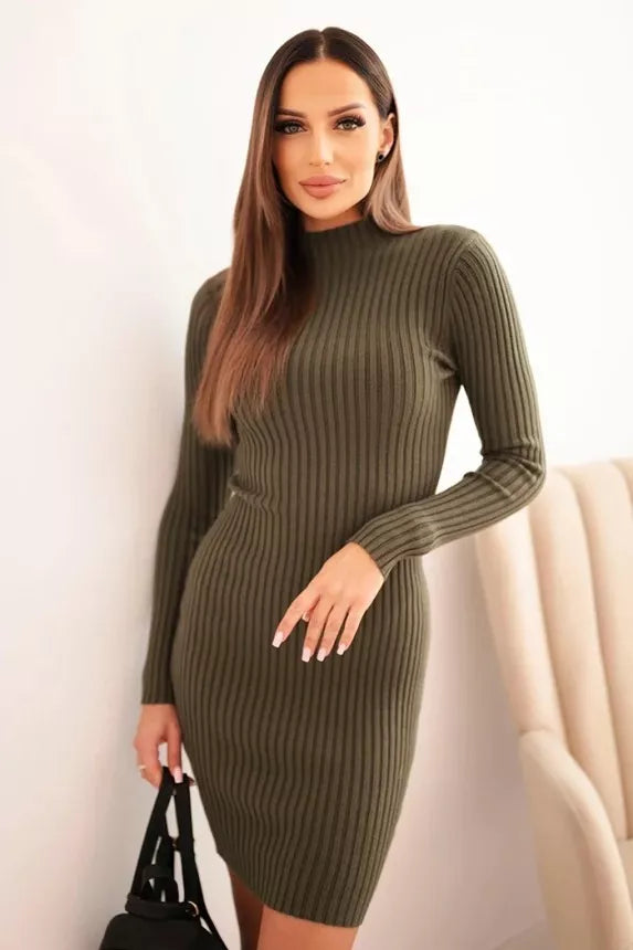 Women's khaki dress Laris