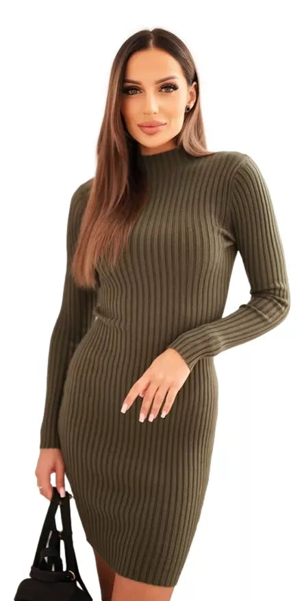 Women's khaki dress Laris