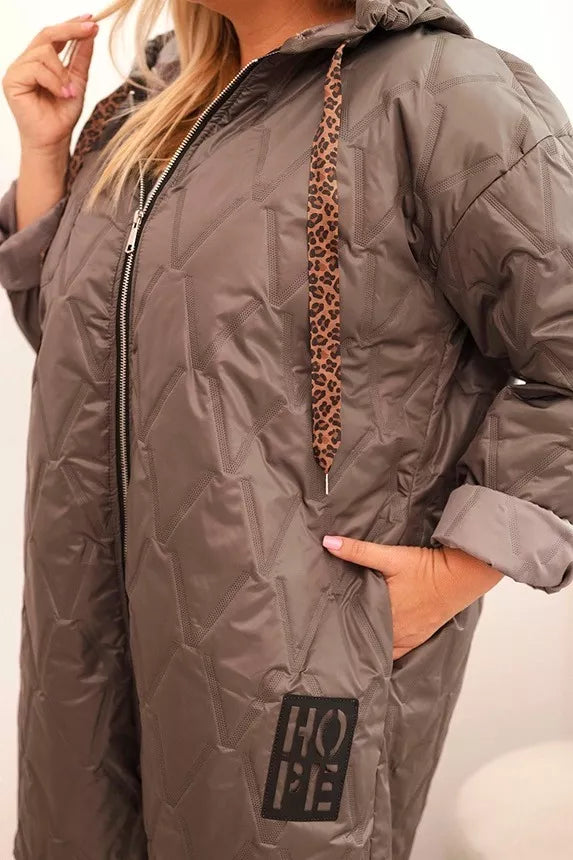 Women's brown jacket Hope