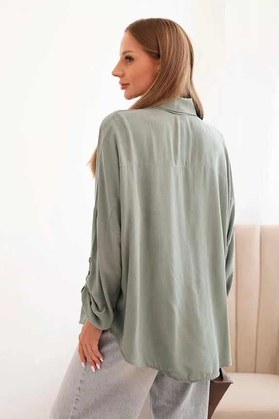 Women's khaki shirt Lens