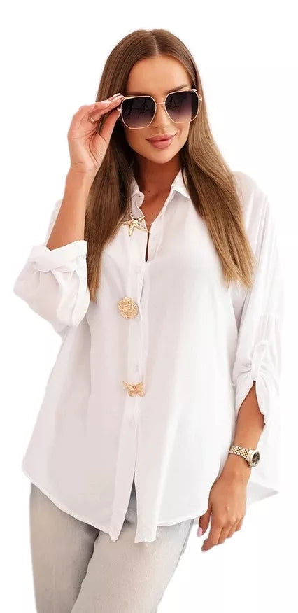 Women's white shirt Lens