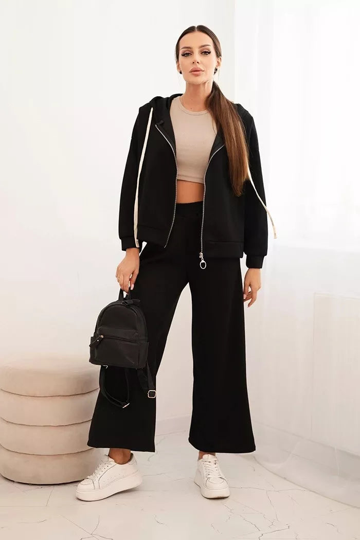 Women's black casual suit Jener