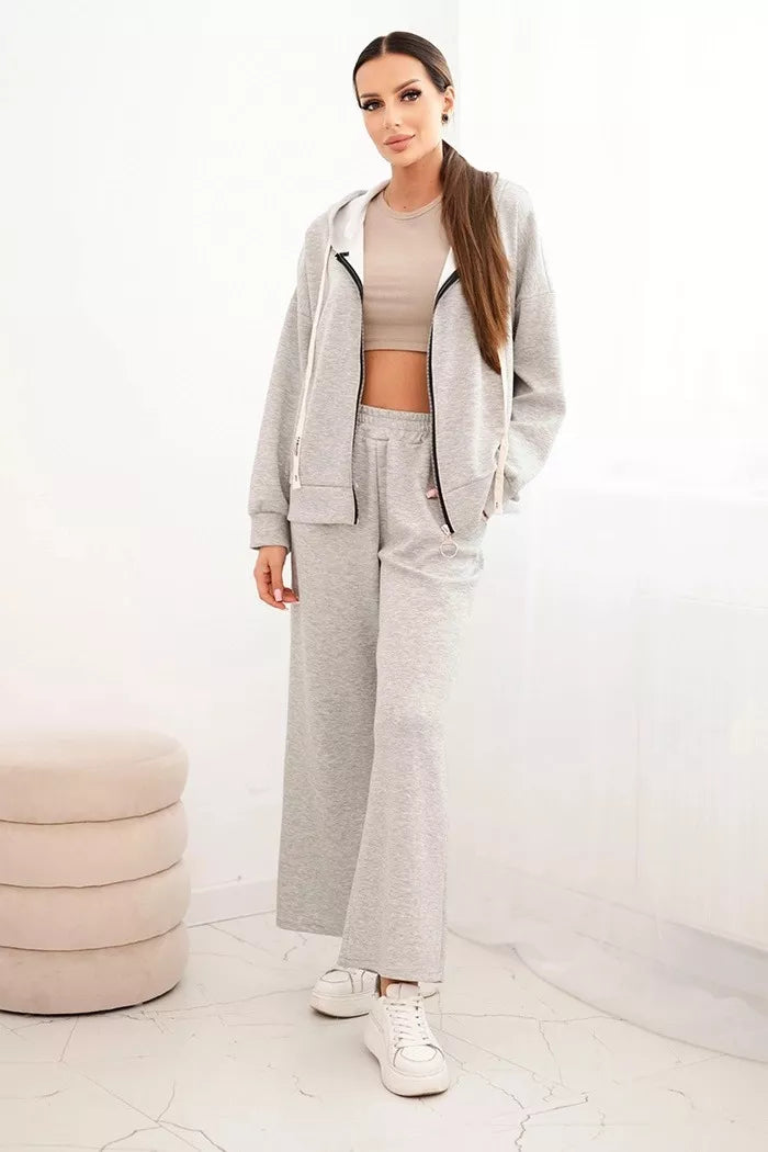 Women's grey casual suit Jener