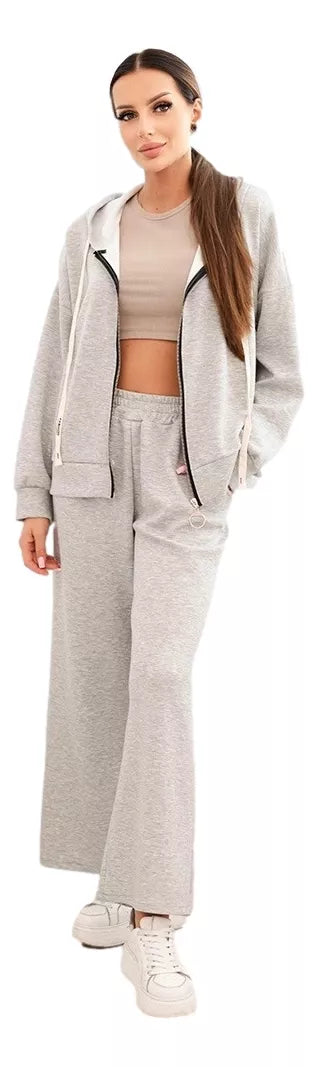 Women's grey casual suit Jener