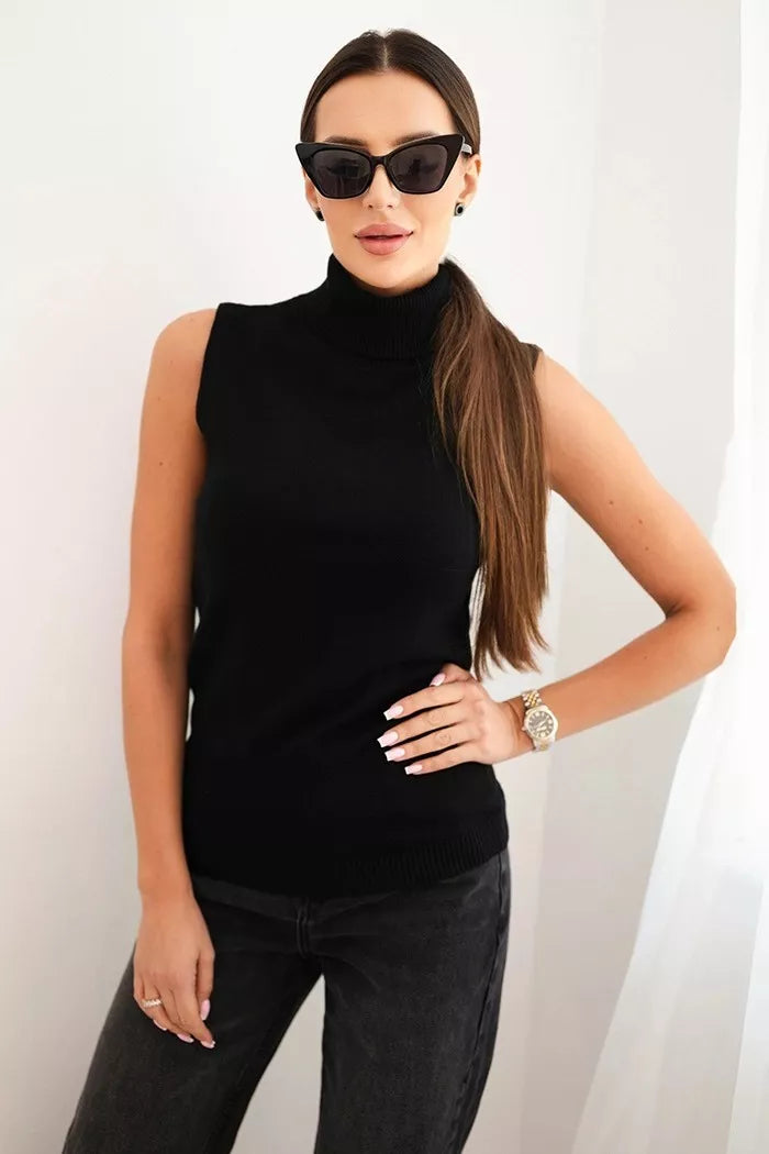 Women's black blouse Dorsi 