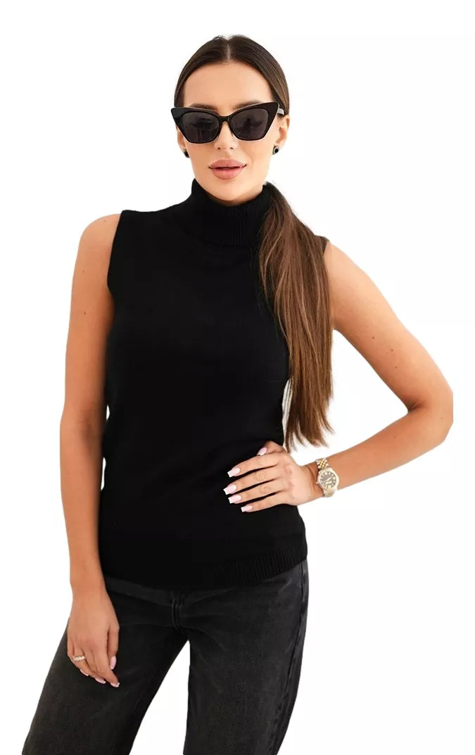 Women's black blouse Dorsi 