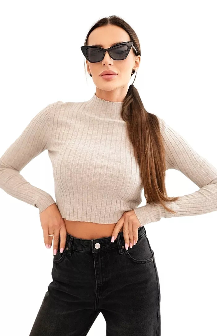 Women's beige blouse Belin