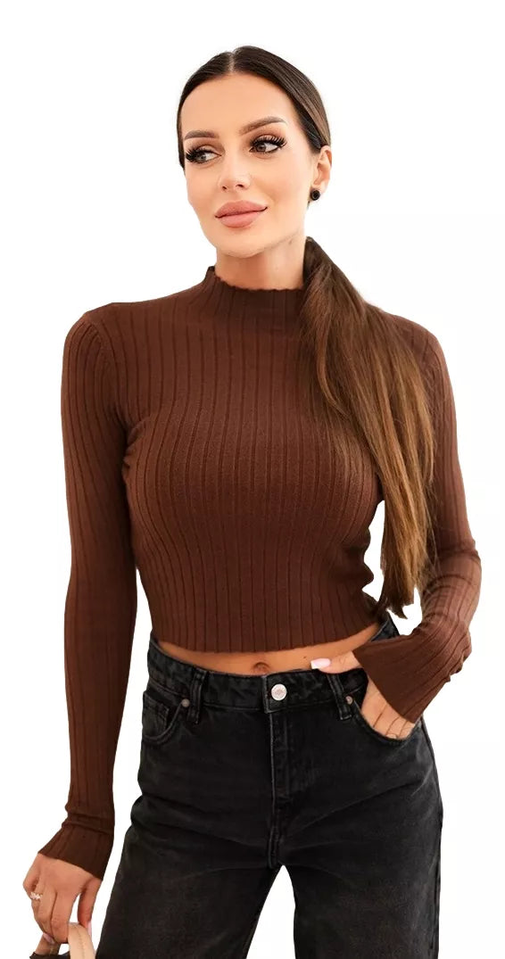 Women's brown blouse Belin 