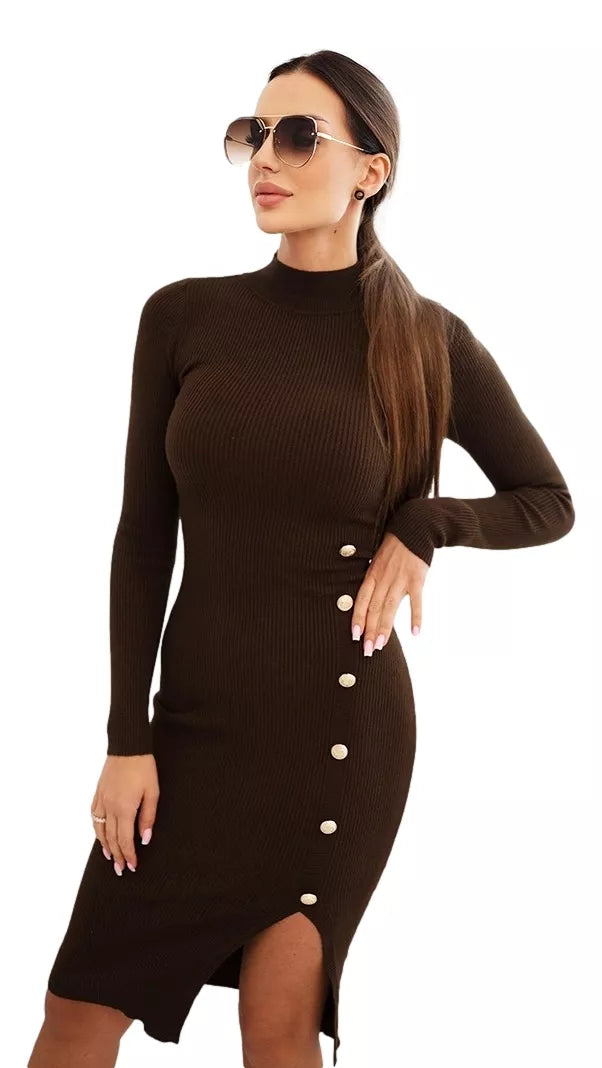 Women's brown dress Berna