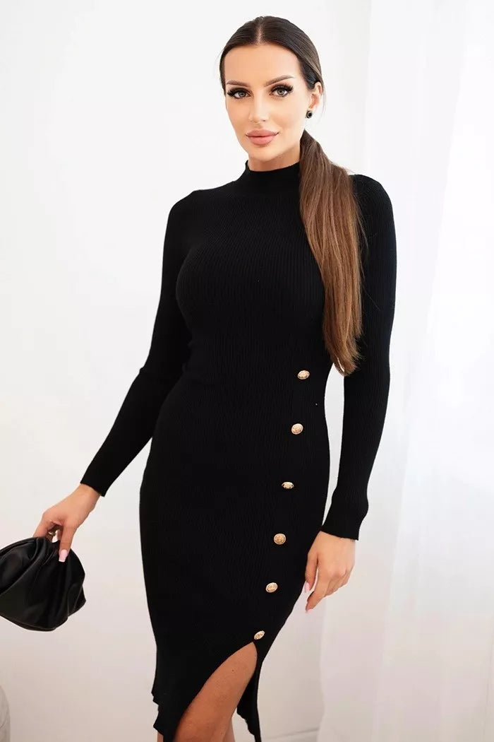 Women's black dress Berna