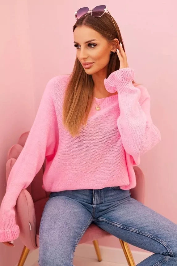 Women's pink sweater Aidina