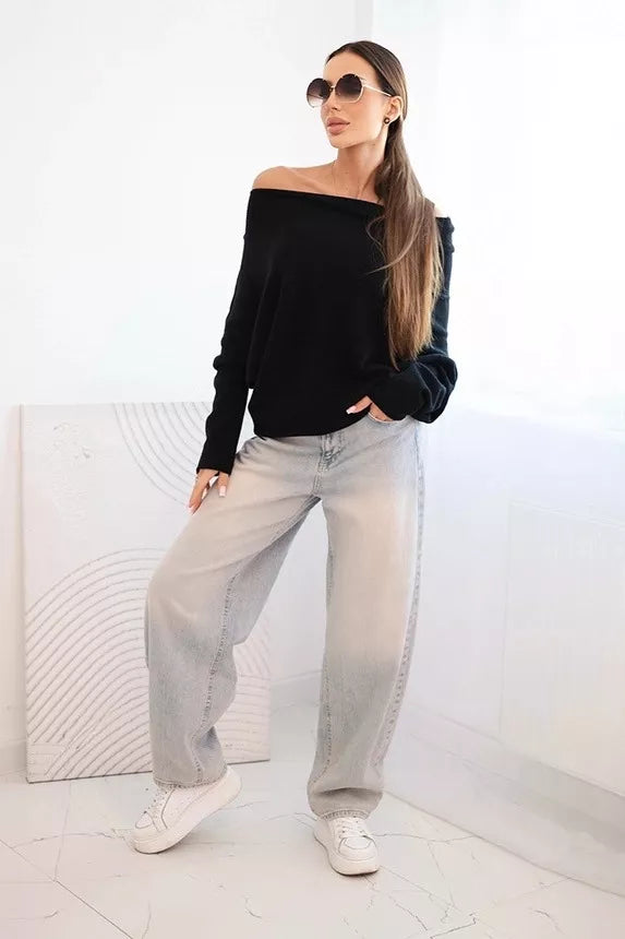 Women's black sweater Anit