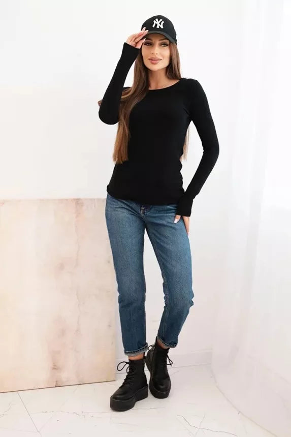 Women's black sweater Renat