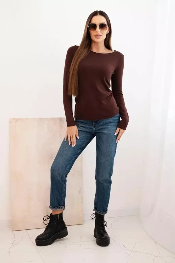 Women's brown sweater Renat