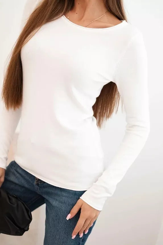 Women's white sweater Renat